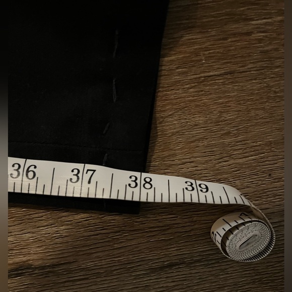 Perry Ellis Portfolio Black Men’s Dress Pants Flat Front Size 33x29 Business - Picture 10 of 10